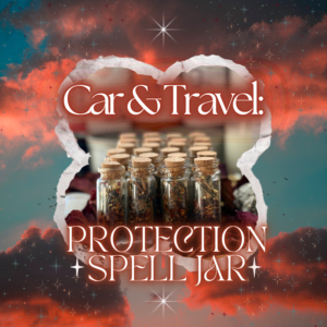 Car & Travel Protection Spell Jar