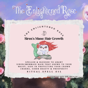 (Pre-Order) Siren's Mane: Hair Growth Spell Oil