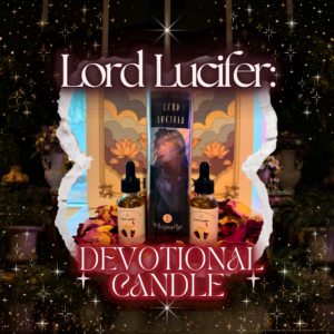Lord Lucifer Devotional Candle