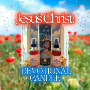 Jesus Christ Devotional Candle